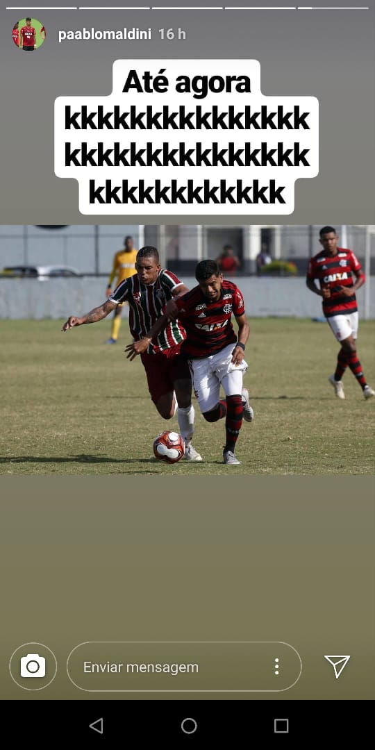 Pablo Maldini Provoca Jogador Do Flu Ap S T Tulo Do Flamengo No Sub