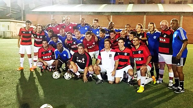 Sócios podem assistir ao treino do Flamengo Master.