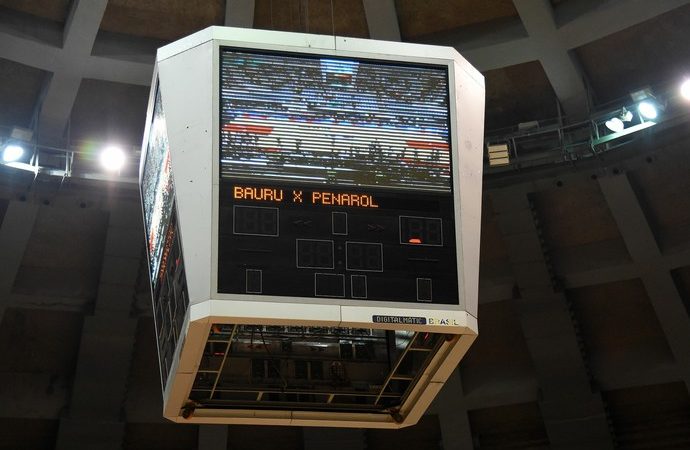 Placar do Maracanãzinho sofre pane em uma das semi-finais