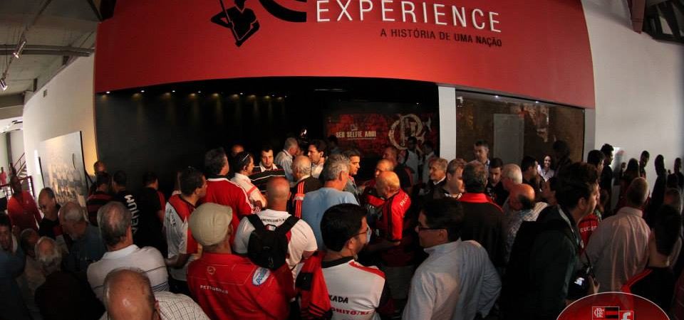 Fla Experience realiza promoção para a torcida.