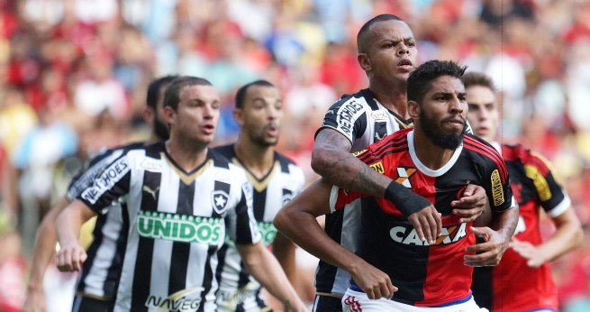 Botafogo foi melhor e mereceu vencer.