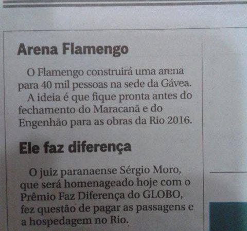 Segundo O Globo, Fla terá estádio para 40mil em um ano