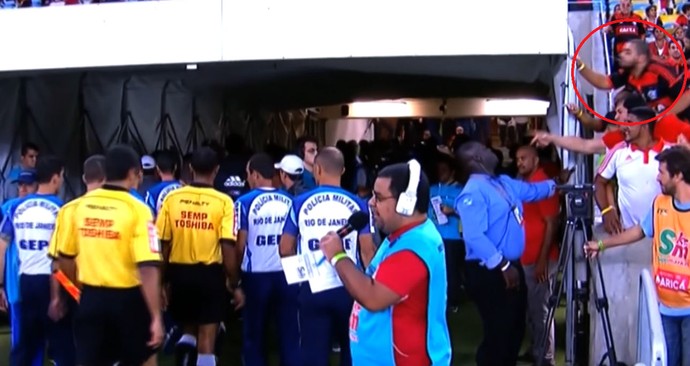 Flamengo é punido por cusparada de torcedor contra o Sport