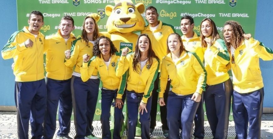 Rubro-negros prestigiam apresentação do mascote do Time Brasil