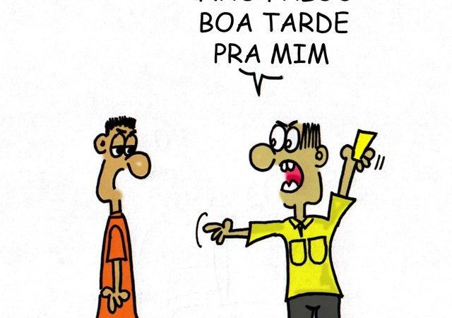 Charge: ‘O rigor da arbitragem’