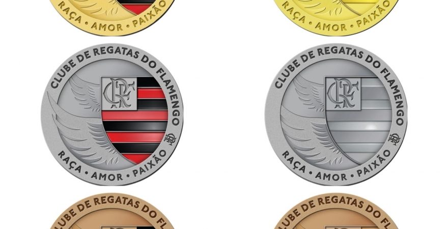 Celebração: Flamengo e Casa da Moeda lançam medalhas dos 120 anos do clube