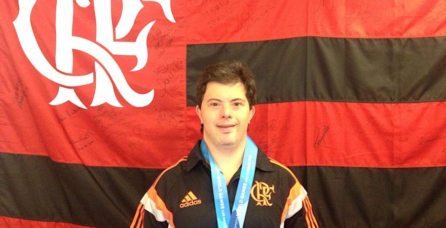 Breno Viola fica em quinto lugar na Special Olympics