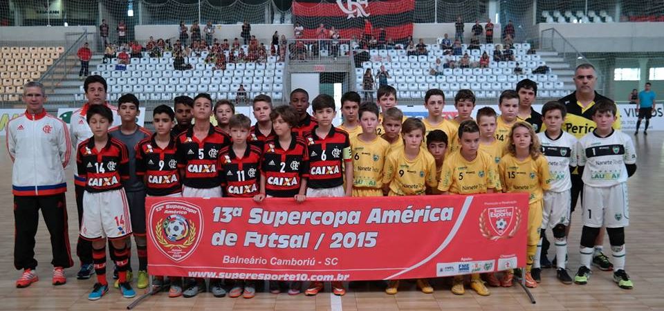 Flamengo é prata na Supercopa América de Futsal Sub11