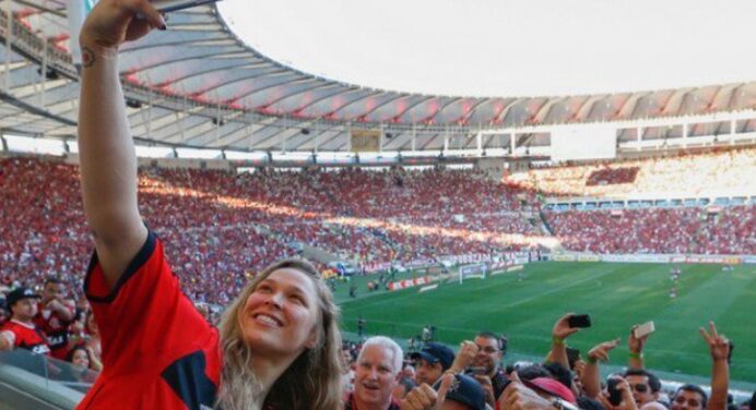 Flamengo divulga vídeo com a ‘camisa 10’ Ronda Rousey