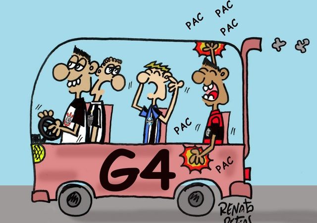 Charge: ‘Bonde do G4’