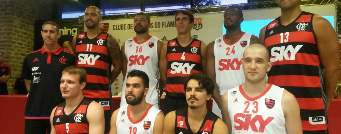 FlaBasquete apresenta elenco e novos uniformes na Gávea