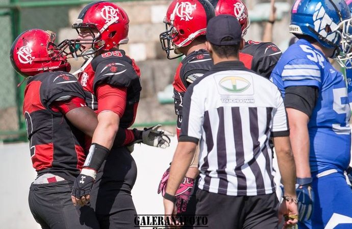 Flamengo vence Tubarões do Cerrado e avança ao playoffs no Touchdown