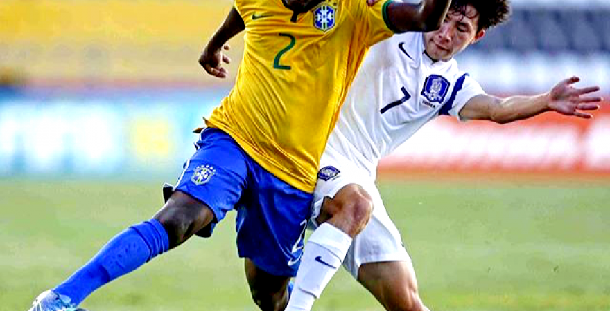 Com Klebinho titular, seleção sub-17 vence Inglaterra