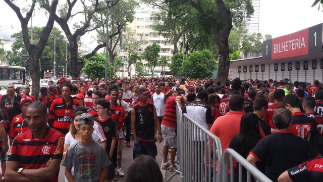 Flamengo x Joinville entra para o top 10 de público em 2015