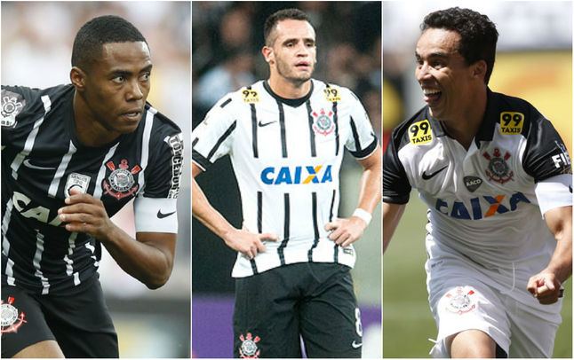 Trio que esteve na mira do Flamengo, agora conduz Corinthians ao título