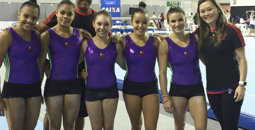 Jade Barbosa e Letícia Costa são campeãs brasileiras de ginástica artística