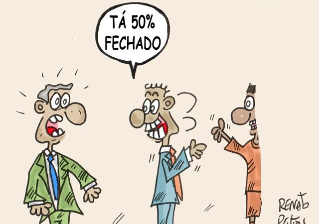 Charge: ‘Contratou?’