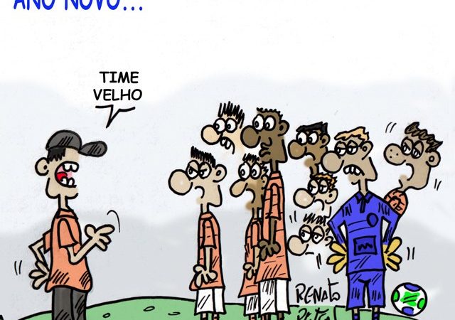 Charge: Ano novo… time velho?