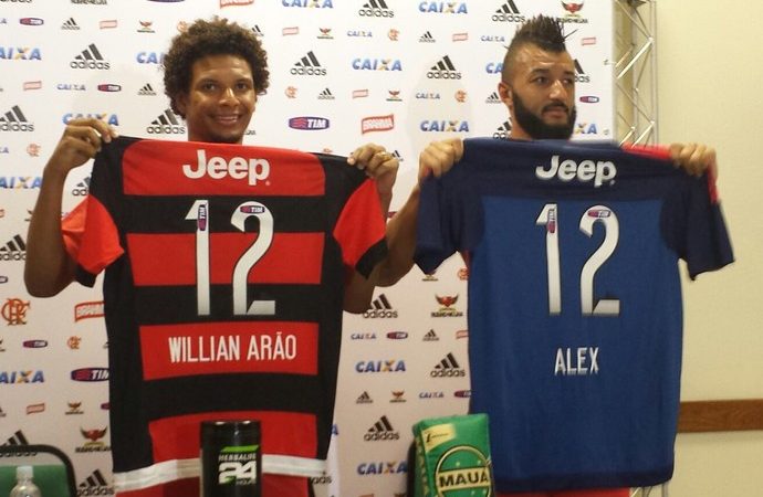 Willian Arão e Alex Muralha são apresentados pelo Flamengo; entrevista completa