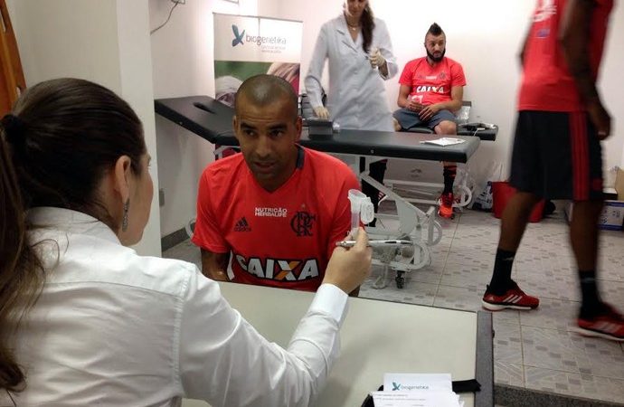 Tecnologia! Fla mapeia código genético de jogadores para prevenir lesões e melhorar performance