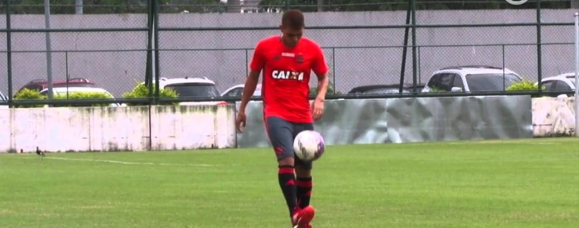 Assista imagens do primeiro treino de Gustavo Cuéllar pelo Flamengo