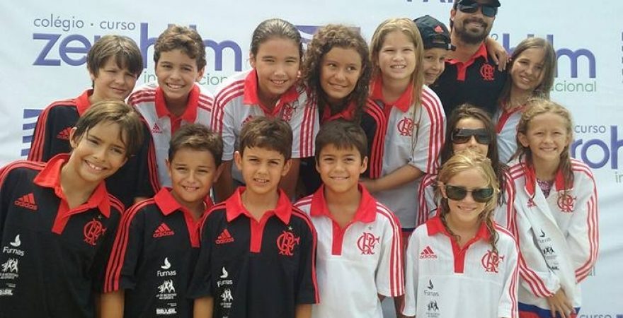 Flamengo aparece no primeiro lugar de ranking Mirim de natação