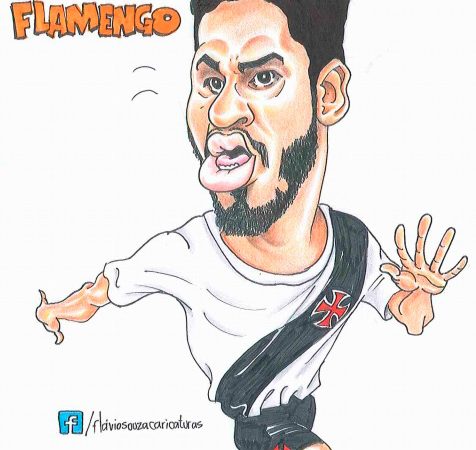 Charge: “Reforço para o Flamengo”