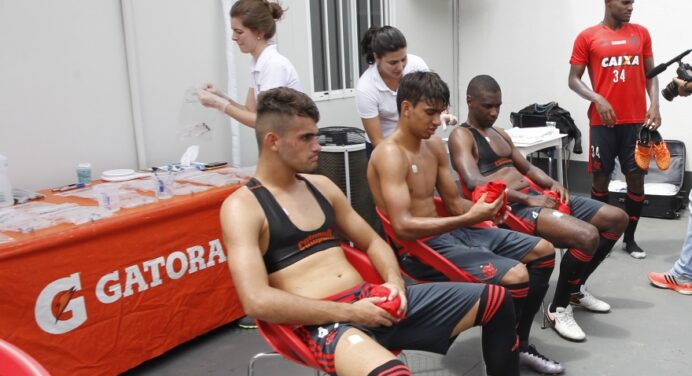 Com a parceira Gatorade, Flamengo realiza análise de suor