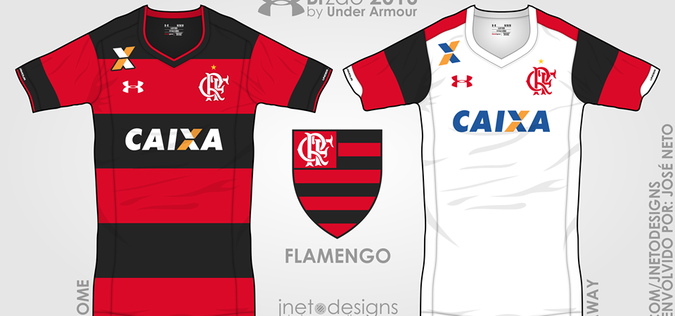 Designer cria uniformes da Under Armour para os clubes do Brasileirão