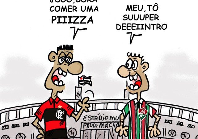 Charge: Fla-Flu no Pacaembu