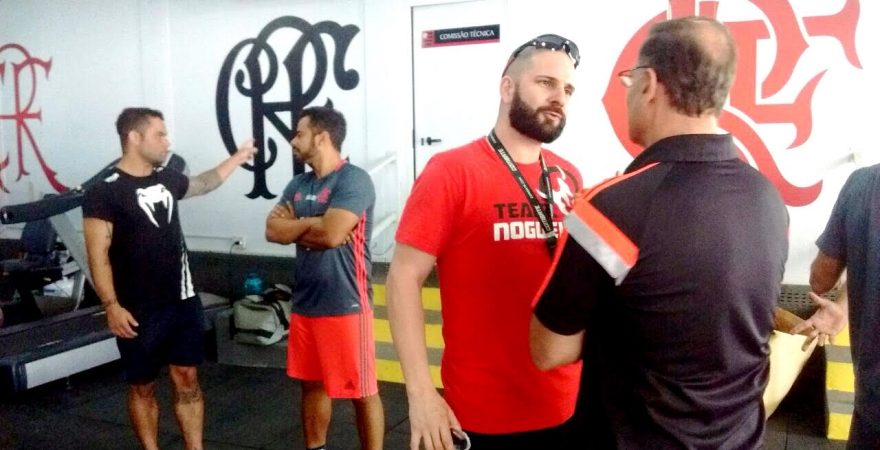 Equipe de Minotouro visita Centro de Excelência em Performance do Flamengo