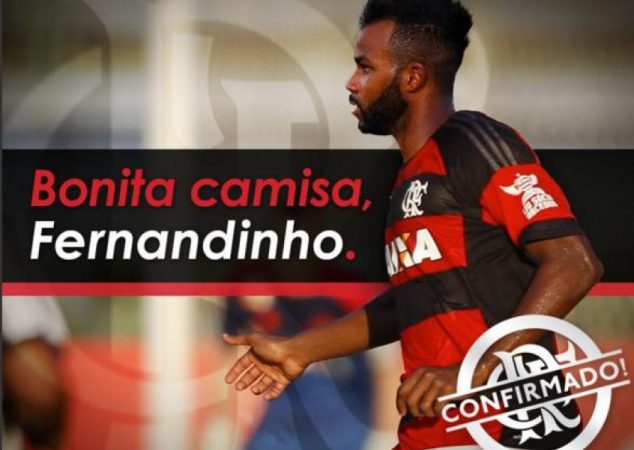 Fla confirma contratação do atacante Fernandinho