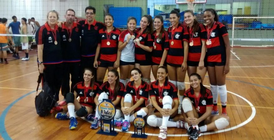 Flamengo é campeão do Torneio Início Infanto Feminino de vôlei