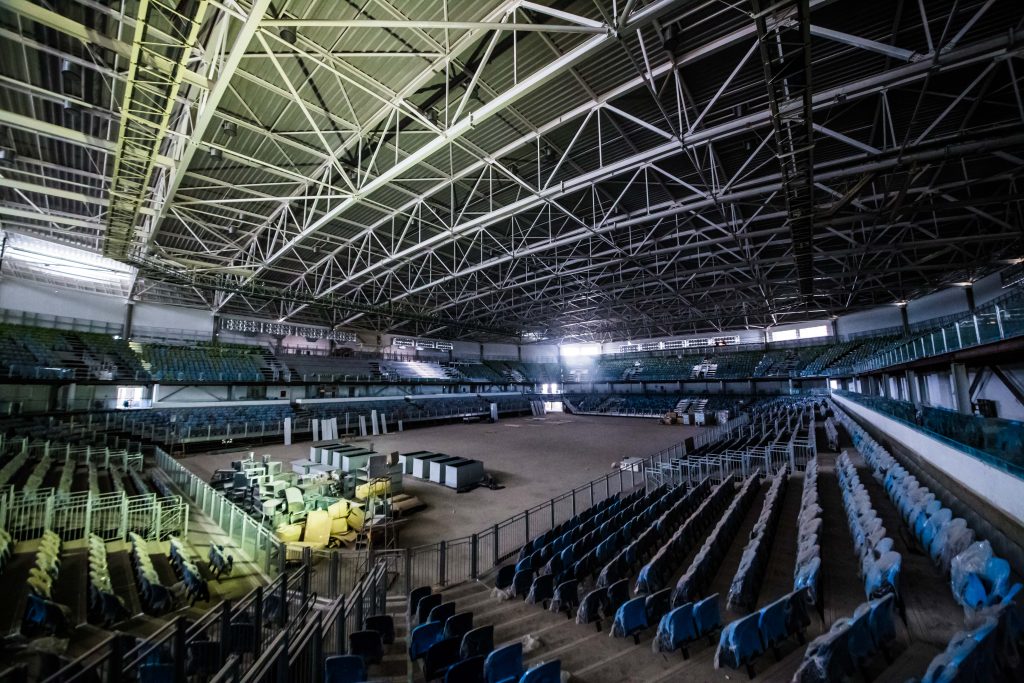 Em fase final de montagem, Arena Carioca 2 receberá Fla e Bauru para Jogos 2 e 3 da final