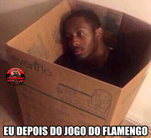 Créditos à página Flamengo da depressão 