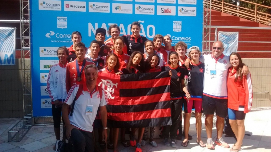 Flamengo conquista bons resultados no Torneio Sudeste de Natação