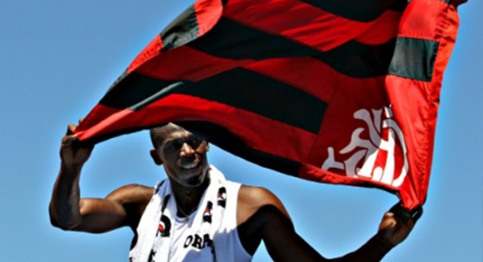 Usain Bolt acerta com o Flamengo