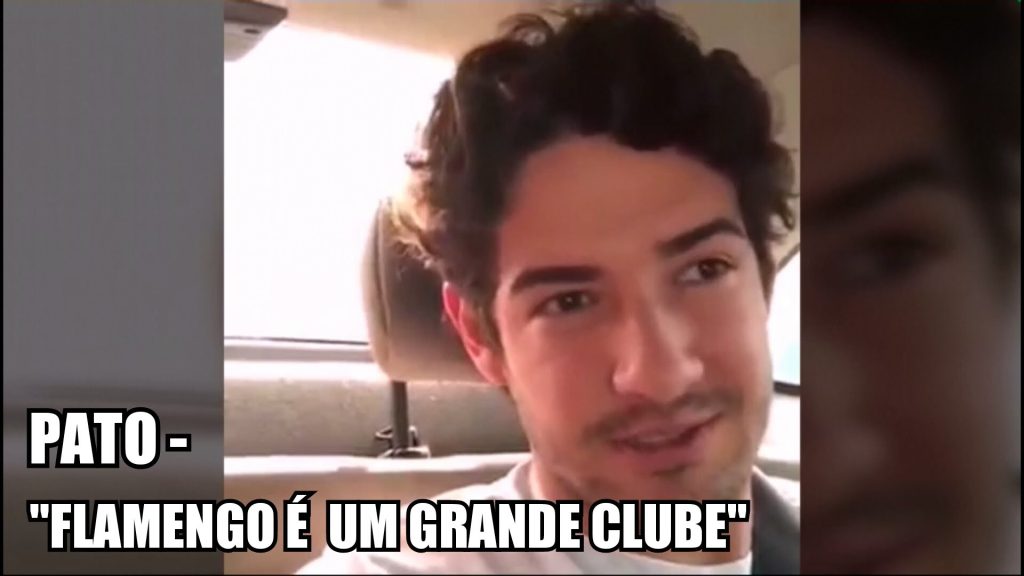 Pato elogia Fla: “É demais. Um grande clube”; veja vídeo