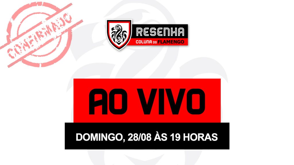 Resenha Ao Vivo: Domingo, 28/ago às 19 horas