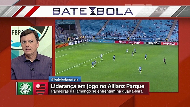 Mauro Cezar diz que liderança não é fundamental agora: ‘Importante é estar no bolo’