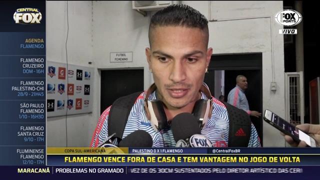 Guerrero projeta boa sintonia com Diego e diz estar com saudade dos gols