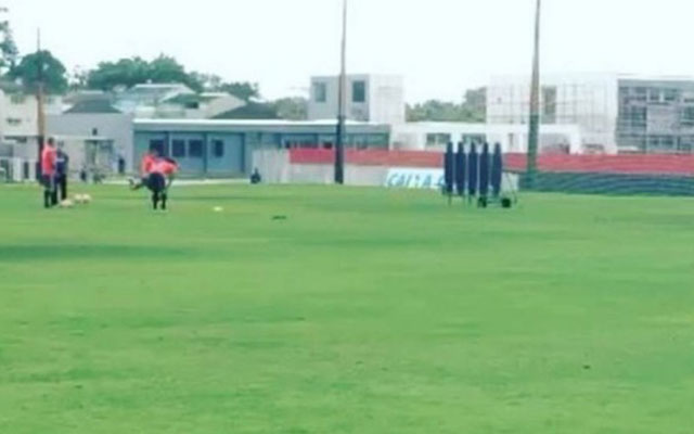 Alan Patrick marca golaço de falta em treino do Fla