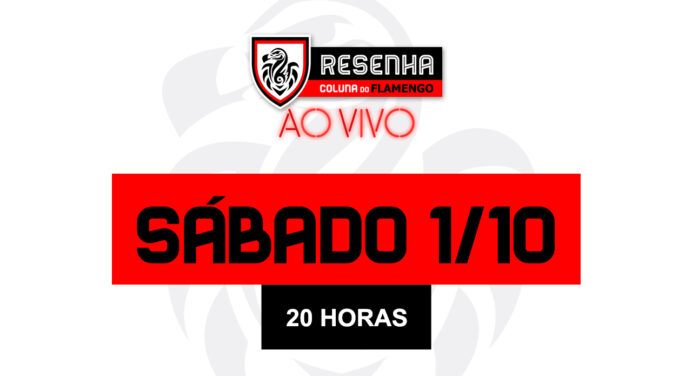 Tem #ResenhaAoVivo neste sábado às 20h, com convidado especial. Participe!