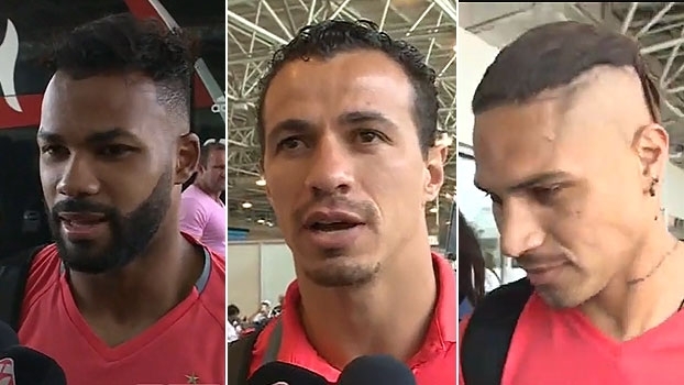 Jogadores do Fla 'ignoram' crise no Inter e esperam dificuldades em Porto Alegre