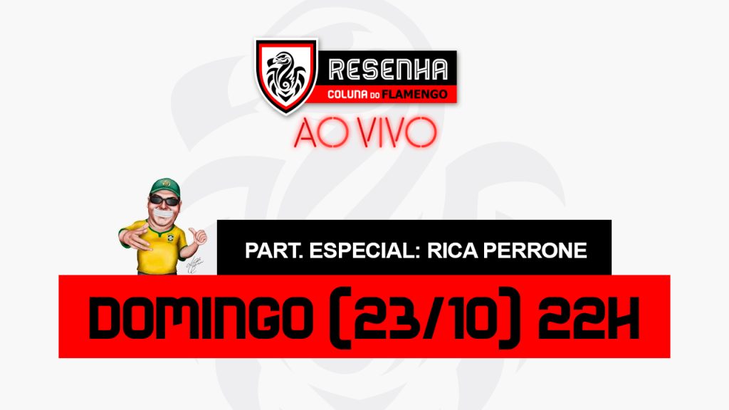 O #ResenhaAoVivo deste domingo terá participação especial de Rica Perrone, vem conferir!