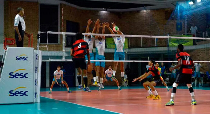 Sesc-RJ vence o Flamengo e avança à semifinal do Carioca de vôlei