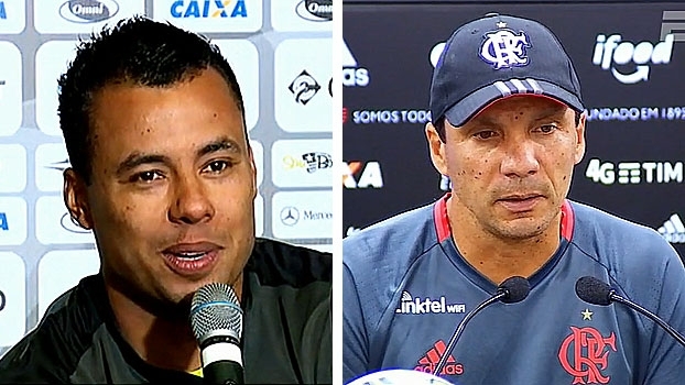 Antes do clássico, Jair Ventura e Zé Ricardo revelam admiração por seus trabalhos