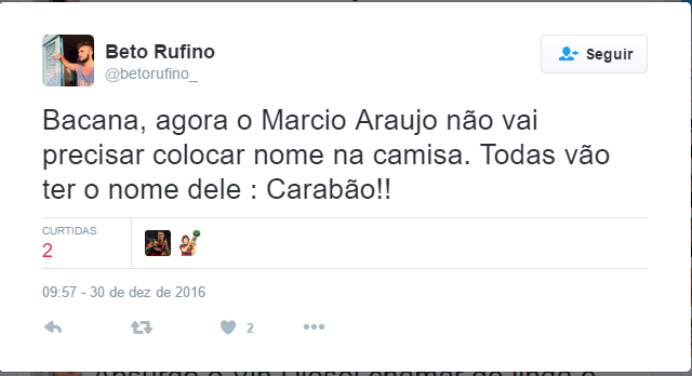 Torcida do Fla vai à loucura e cria memes com novo patrocínio