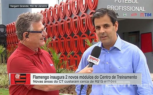 Flamengo inaugura novos CTs e Wrobel conta novidades do complexo