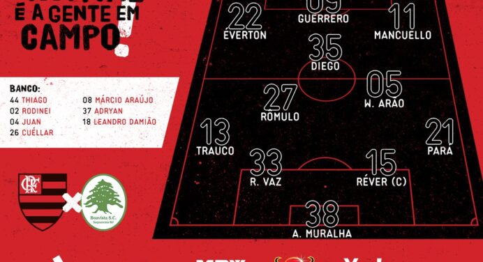 O “time da estreia”: confira os titulares que encaram o Boavista